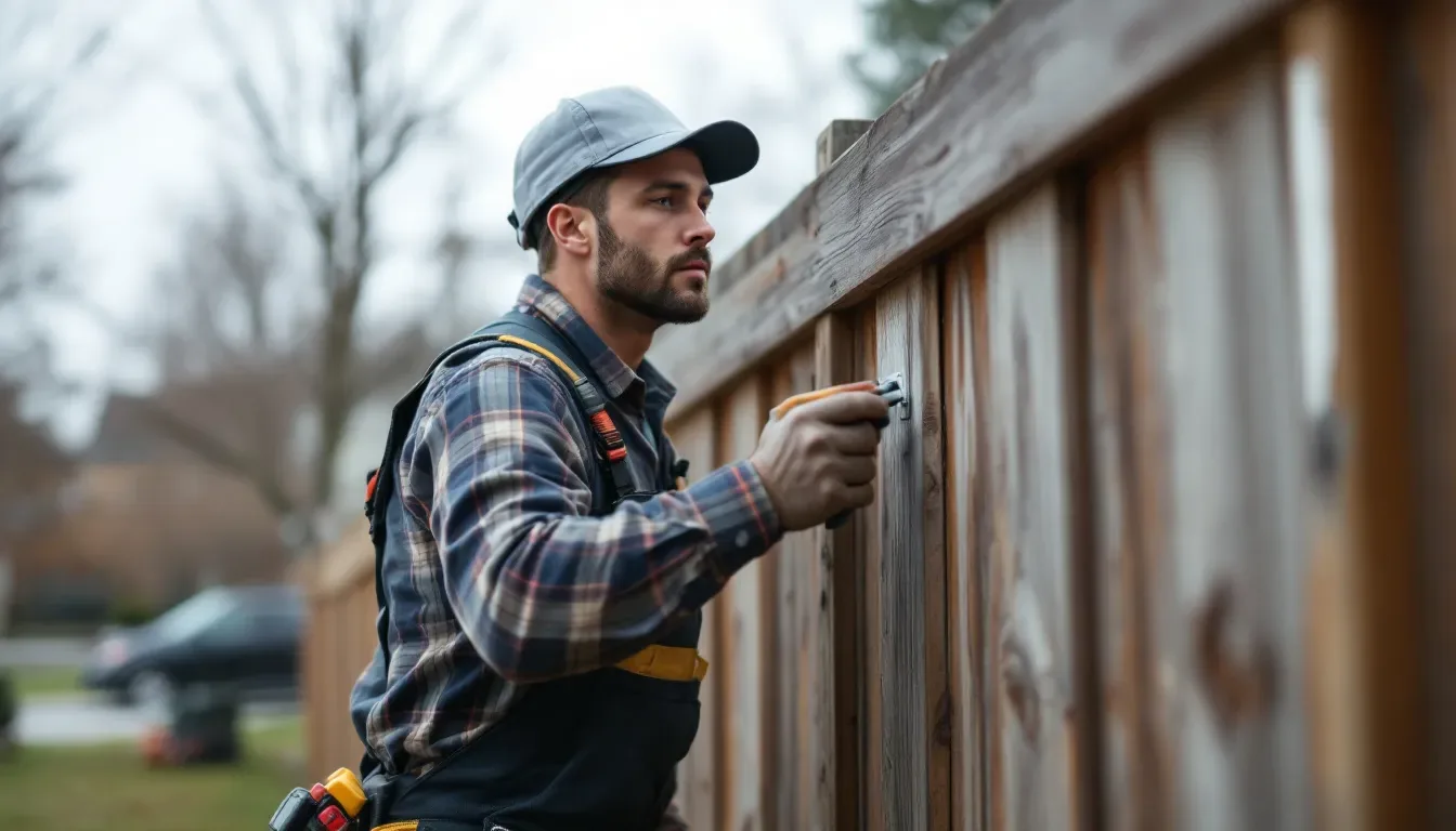Fence Repair in McKinney, TX