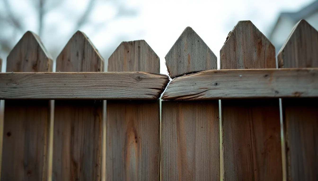 Fence Rail Damage and Failure