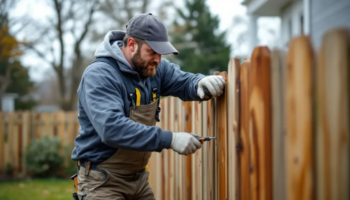 Fence Post Replacement in McKinney