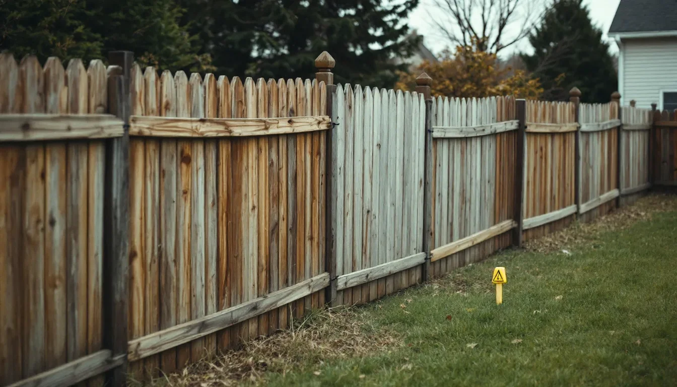 Barbed Wire Fence Repair in McKinney