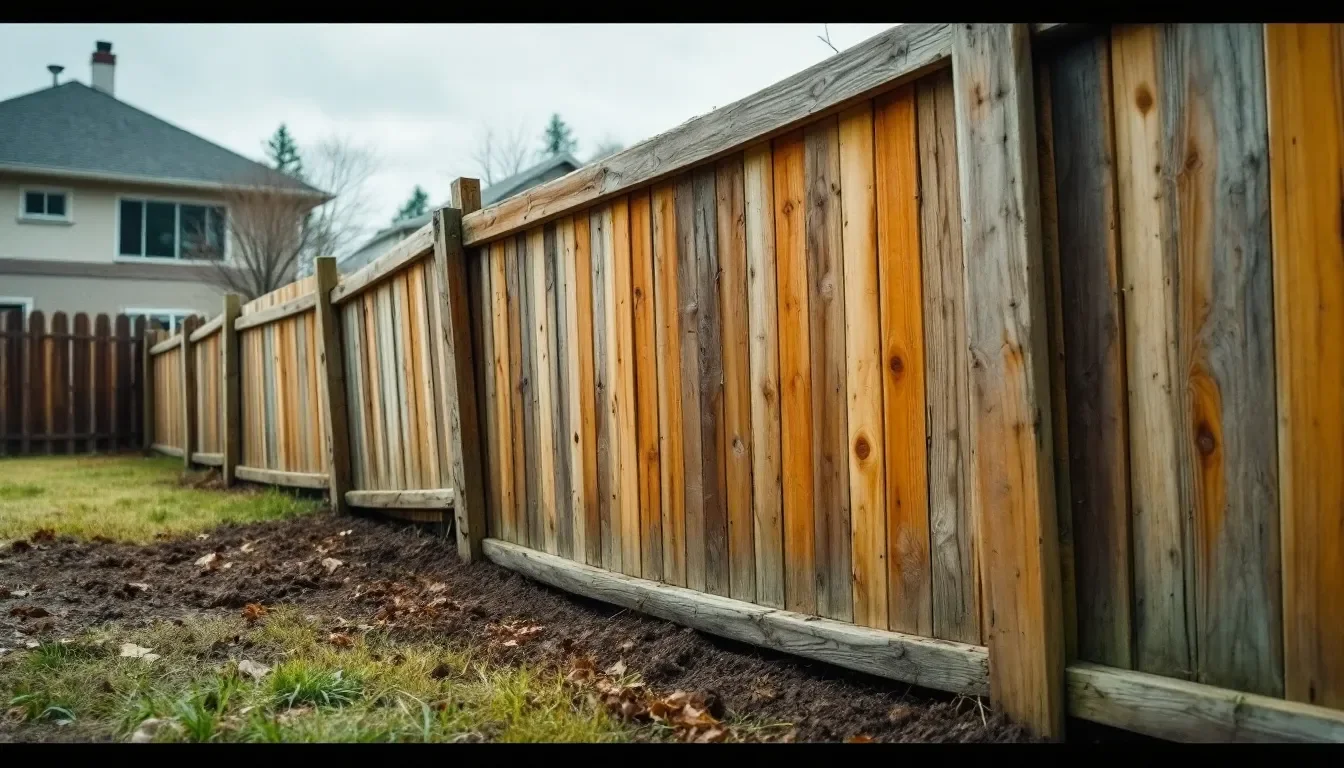 Fence Section Replacement in McKinney